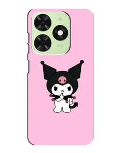 Чехол для TECNO Pop 8 с картинкой «Kuromi — розовая нежность» Чехол для TECNO Pop 8 с картинкой «Kuromi — розовая нежность»