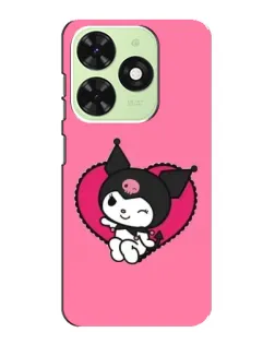 Чехол для TECNO Pop 8 с картинкой «Kuromi — любовь в сердце» Чехол для TECNO Pop 8 с картинкой «Kuromi — любовь в сердце»
