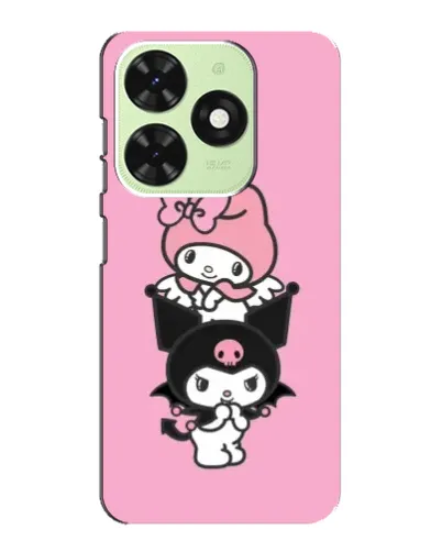 Чехол для TECNO Pop 8 с картинкой «My Melody и Kuromi» Чехол для TECNO Pop 8 с картинкой «My Melody и Kuromi»