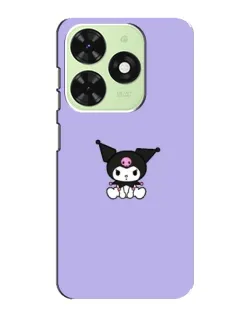 Чехол для TECNO Pop 8 с картинкой «Kuromi — фиолетовый минимализм» Чехол для TECNO Pop 8 с картинкой «Kuromi — фиолетовый минимализм»
