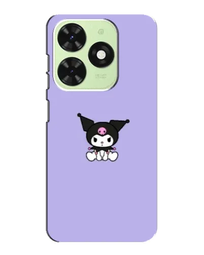 Чехол для TECNO Pop 8 с картинкой «Kuromi — фиолетовый минимализм» Чехол для TECNO Pop 8 с картинкой «Kuromi — фиолетовый минимализм»