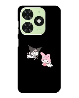 Чехол для TECNO Pop 8 с картинкой «My Melody и Kuromi» Чехол для TECNO Pop 8 с картинкой «My Melody и Kuromi»