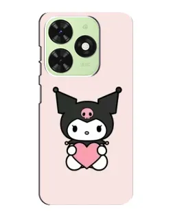 Чехол для TECNO Pop 8 с картинкой «Kuromi и сердце» Чехол для TECNO Pop 8 с картинкой «Kuromi и сердце»