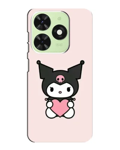 Чехол для TECNO Pop 8 с картинкой «Kuromi и сердце» Чехол для TECNO Pop 8 с картинкой «Kuromi и сердце»