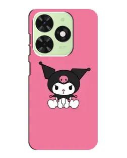 Чехол для TECNO Pop 8 с картинкой «Хмурая Kuromi» Чехол для TECNO Pop 8 с картинкой «Хмурая Kuromi»