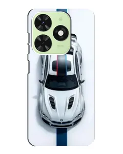 Чохол для TECNO Pop 8 з картинкою «Вид зверху — BMW M»