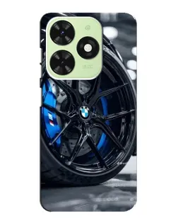 Чохол для TECNO Pop 8 з картинкою «Колесо BMW зблизька»