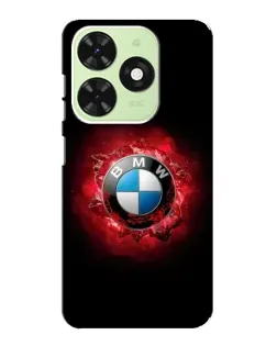 Чохол для TECNO Pop 8 з картинкою «Логотип BMW — спалах»