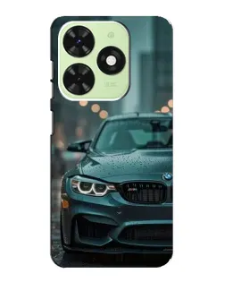 Чохол для TECNO Pop 8 з картинкою «BMW у вогнях міста»