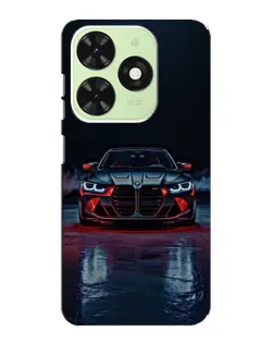 Чохол для TECNO Pop 8 з картинкою «BMW на мокрій дорозі»