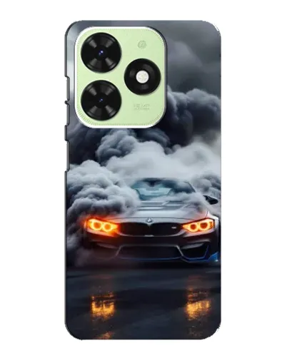 Чохол для TECNO Pop 8 з картинкою «BMW у диму» Чохол для TECNO Pop 8 з картинкою «BMW у диму»