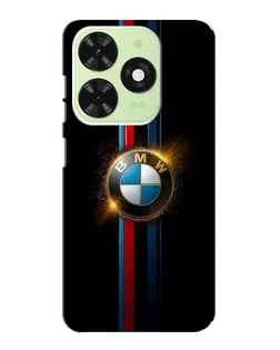 Чохол для TECNO Pop 8 з картинкою «BMW M-Power неон»