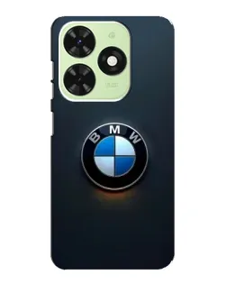 Чохол для TECNO Pop 8 з картинкою «Логотип BMW — мінімалізм»