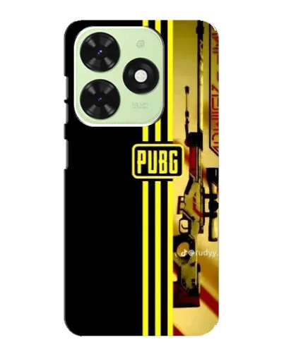 Чехол для TECNO Pop 8 с картинкой «PUBG — камуфляжный шлем»
