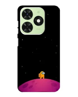 Чехол для TECNO Pop 8 с картинкой «Одинокий герой на планете» Чехол для TECNO Pop 8 с картинкой «Одинокий герой на планете»