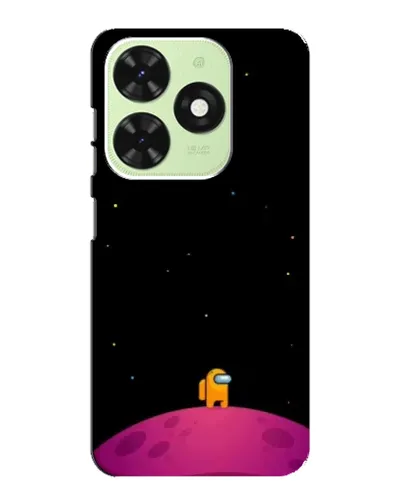 Чехол для TECNO Pop 8 с картинкой «Одинокий герой на планете» Чехол для TECNO Pop 8 с картинкой «Одинокий герой на планете»