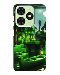 Чехол для TECNO Pop 8 с картинкой «Minecraft лесной пейзаж» Чехол для TECNO Pop 8 с картинкой «Minecraft лесной пейзаж»