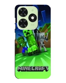 Чехол для TECNO Pop 8 с картинкой «Команда героев игры» Чехол для TECNO Pop 8 с картинкой «Команда героев игры»