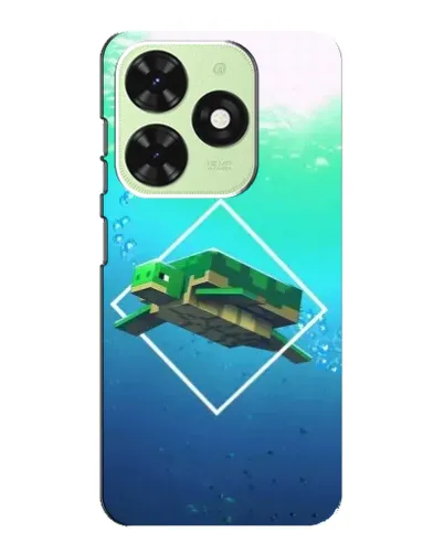 Чехол для TECNO Pop 8 с картинкой «Черепаха Minecraft» Чехол для TECNO Pop 8 с картинкой «Черепаха Minecraft»