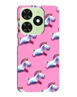 Чехол для TECNO Pop 8 с картинкой «Единороги на розовом» Чехол для TECNO Pop 8 с картинкой «Единороги на розовом»