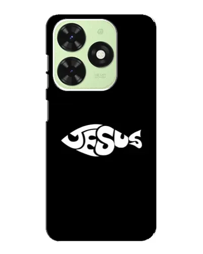 Чехол для TECNO Pop 8 с картинкой «Рыба Jesus» Чехол для TECNO Pop 8 с картинкой «Рыба Jesus»