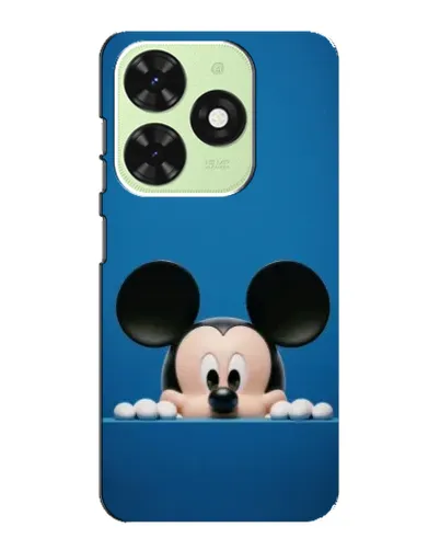 Чехол для TECNO Pop 8 с картинкой «Микки выглядывает» Чехол для TECNO Pop 8 с картинкой «Микки выглядывает»