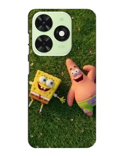 Чехол для TECNO Pop 8 с картинкой «Друзья на лужайке» Чехол для TECNO Pop 8 с картинкой «Друзья на лужайке»