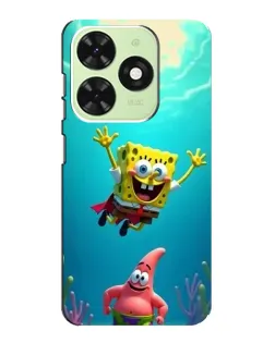 Чехол для TECNO Pop 8 с картинкой «Спанч Боб под водой» Чехол для TECNO Pop 8 с картинкой «Спанч Боб под водой»