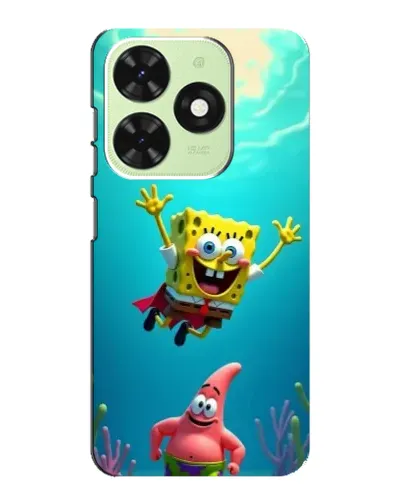 Чехол для TECNO Pop 8 с картинкой «Спанч Боб под водой» Чехол для TECNO Pop 8 с картинкой «Спанч Боб под водой»