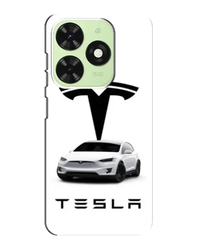 Чохол для TECNO Pop 8 з картинкою «Tesla White Style» Чохол для TECNO Pop 8 з картинкою «Tesla White Style»
