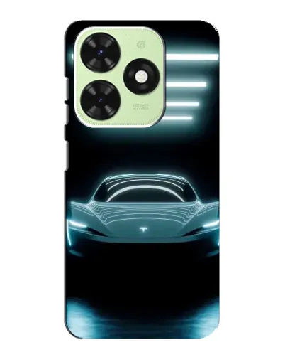 Чохол для TECNO Pop 8 з картинкою «Tesla в неоні» Чохол для TECNO Pop 8 з картинкою «Tesla в неоні»