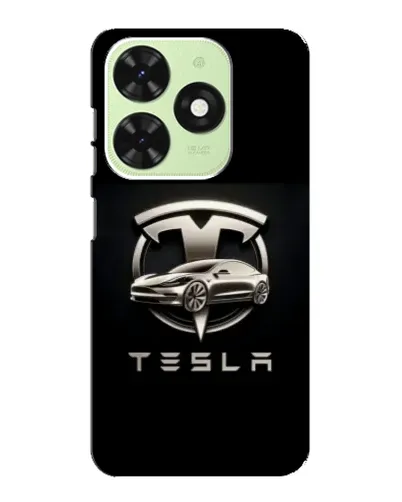 Чохол для TECNO Pop 8 з картинкою «Tesla — срібне авто» Чохол для TECNO Pop 8 з картинкою «Tesla — срібне авто»