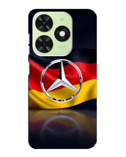 Чехол для TECNO Pop 8 с картинкой «Mercedes — флаг Германии» Чехол для TECNO Pop 8 с картинкой «Mercedes — флаг Германии»