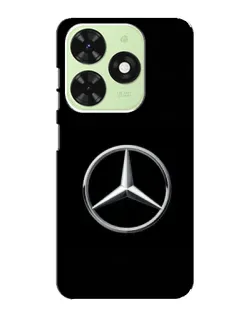 Чехол для TECNO Pop 8 с картинкой «Mercedes классический лого» Чехол для TECNO Pop 8 с картинкой «Mercedes классический лого»