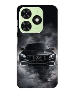 Чехол для TECNO Pop 8 с картинкой «Mercedes в дыму» Чехол для TECNO Pop 8 с картинкой «Mercedes в дыму»