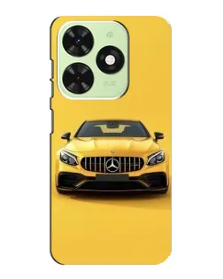 Чехол для TECNO Pop 8 с картинкой «Желтый Mercedes GT» Чехол для TECNO Pop 8 с картинкой «Желтый Mercedes GT»