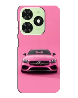Чехол для TECNO Pop 8 с картинкой «Розовый Mercedes AMG» Чехол для TECNO Pop 8 с картинкой «Розовый Mercedes AMG»