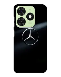 Чехол для TECNO Pop 8 с картинкой «Mercedes на металле» Чехол для TECNO Pop 8 с картинкой «Mercedes на металле»