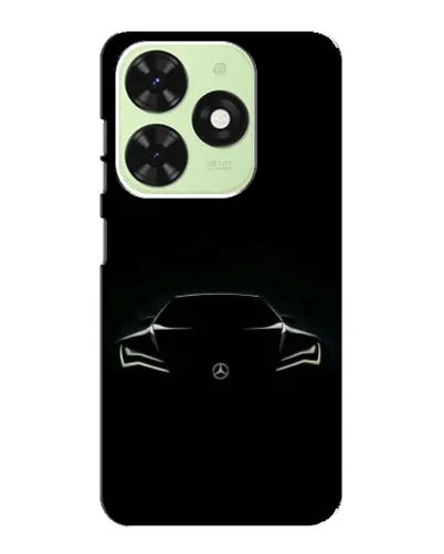Чехол для TECNO Pop 8 с картинкой «Mercedes — силуэт авто» Чехол для TECNO Pop 8 с картинкой «Mercedes — силуэт авто»