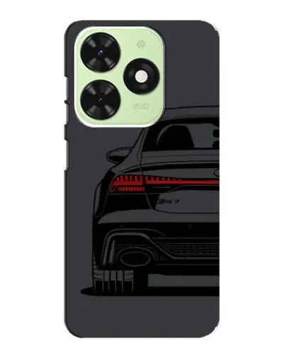 Чехол для TECNO Pop 8 с картинкой «Задняя часть Audi — арт» Чехол для TECNO Pop 8 с картинкой «Задняя часть Audi — арт»