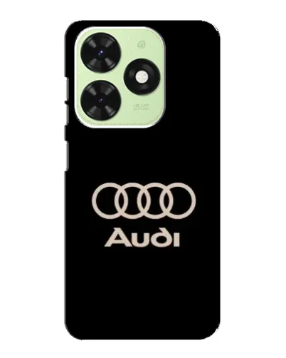 Чехол для TECNO Pop 8 с картинкой «Audi — золотой логотип» Чехол для TECNO Pop 8 с картинкой «Audi — золотой логотип»