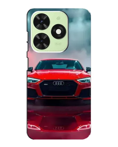 Чехол для TECNO Pop 8 с картинкой «Audi RS — красный стиль» Чехол для TECNO Pop 8 с картинкой «Audi RS — красный стиль»
