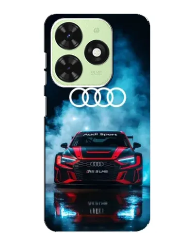 Чехол для TECNO Pop 8 с картинкой «Audi Sport — неон» Чехол для TECNO Pop 8 с картинкой «Audi Sport — неон»