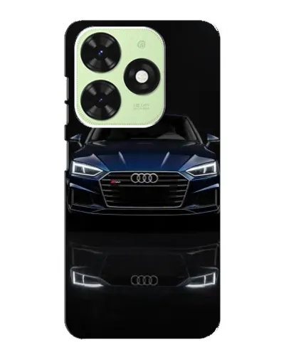 Чехол для TECNO Pop 8 с картинкой «Audi — ночное отражение» Чехол для TECNO Pop 8 с картинкой «Audi — ночное отражение»