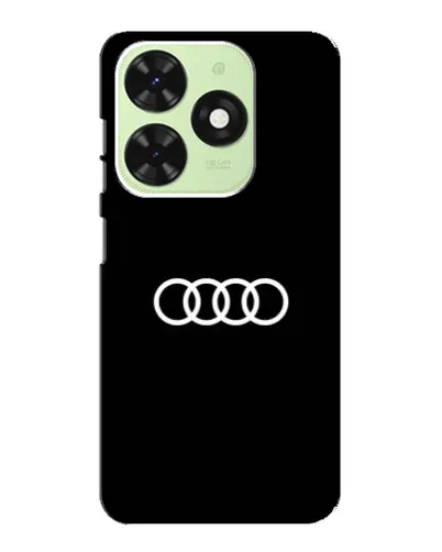 Чехол для TECNO Pop 8 с картинкой «Audi White Logo» Чехол для TECNO Pop 8 с картинкой «Audi White Logo»