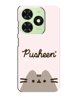 Чохол для TECNO Pop 8 з картинкою «Pusheen логотип» Чохол для TECNO Pop 8 з картинкою «Pusheen логотип»