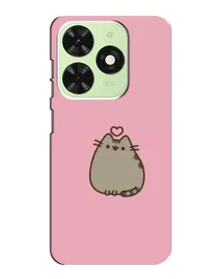 Чохол для TECNO Pop 8 з картинкою «Pusheen серце» Чохол для TECNO Pop 8 з картинкою «Pusheen серце»