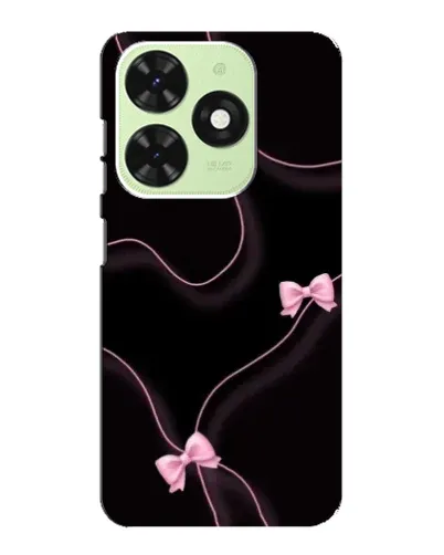 Чехол для TECNO Pop 8 с картинкой «Розовые ленты» Чехол для TECNO Pop 8 с картинкой «Розовые ленты»