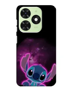 Чохол для TECNO Pop 8 з картинкою «Неоновий Stitch»
