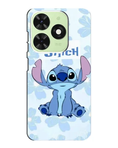 Чохол для TECNO Pop 8 з картинкою «Stitch серед квітів» Чохол для TECNO Pop 8 з картинкою «Stitch серед квітів»